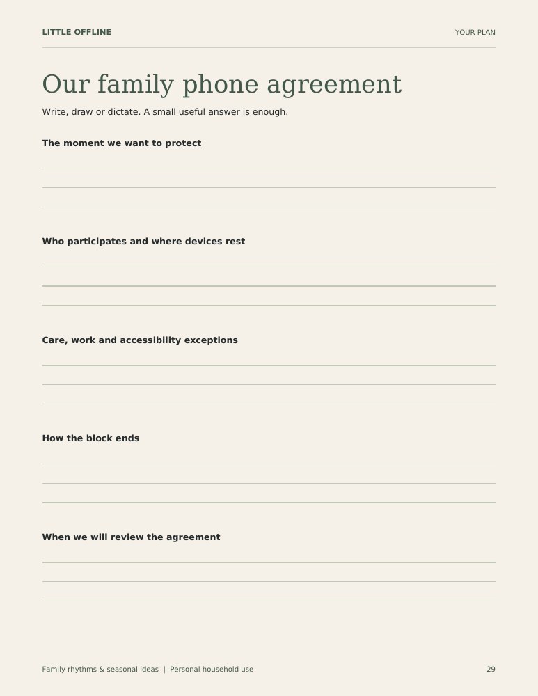 Actual Ultimate Screen-Free Family Bundle sample page 3